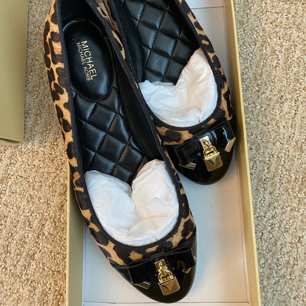 Michael Kors Flats, size 8.5, brand new in box.